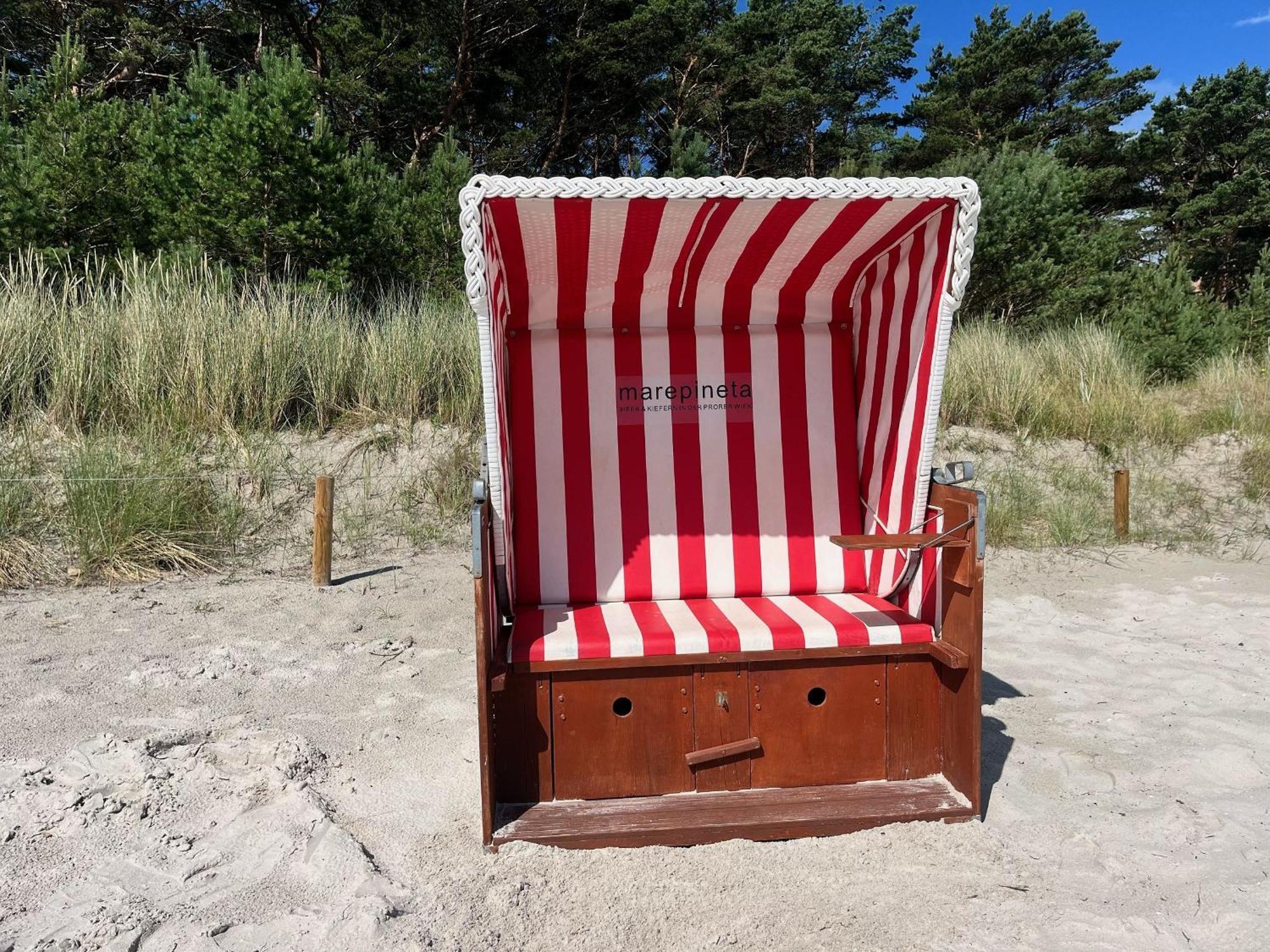 Ferienwohnung Marepineta Im Haus Zudar Prora Binz Exterior foto